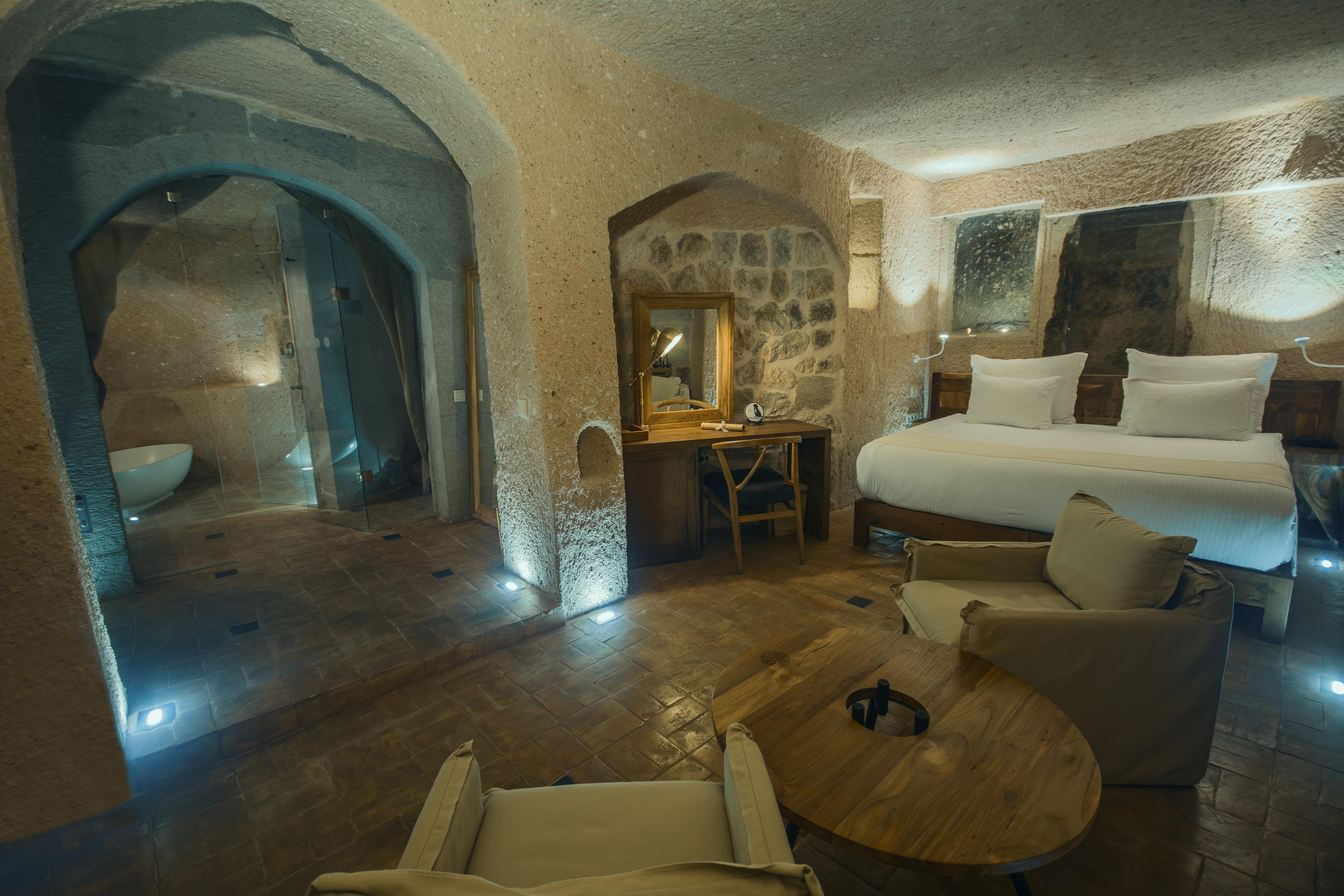אוצ'יסר Millstone Cave Suites Hotel מראה חיצוני תמונה